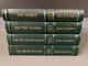 Lot Of 4 Leather Bound Book The Hobbit And Lord Of The Rings -easton Press Good