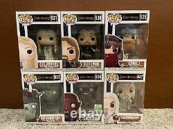 Lot of 6 Lord of the Rings Funko Pops