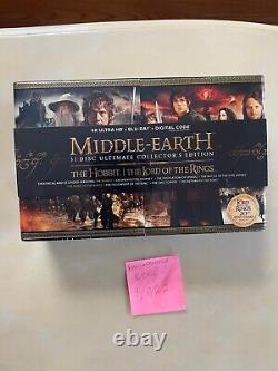 MIDDLE-EARTH 31-DISC ULTIMATE COLLECTOR'S EDITION 4K Blu-ray Lord of the Rings