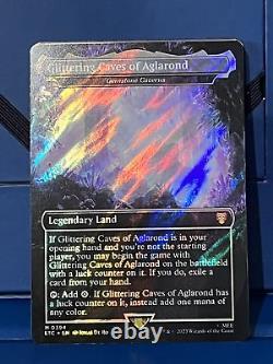 MTG Lord of the Rings Glittering Caves of Aglarond (Surge Foil)