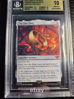 Magic The Gathering The Lord of the Rings #246 The One Ring PRISTINE 10 BGS