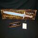 Master Replicas Sting Sword Glow Light Sounds Hobbit Lord Of The Rings Lot Of 2