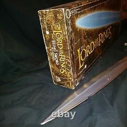 Master Replicas Sting Sword Glow Light Sounds Hobbit Lord of the Rings Lot of 2