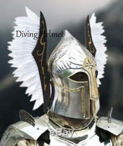 Medieval Armour Helmet War Brass Lord Of The Ring Movie Helmet Costume Cosplay