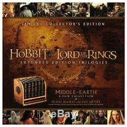 Middle-Earth Limited Collectors Edition Blu-ray Box Set Lord of the Rings Hobbit