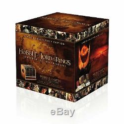 Middle-earth Limited Collector's Hobbit Lord of the Rings 30 Disc Blu-ray DVD
