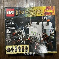 NEW LEGO Lord of the Rings Uruk-hai Army Sealed Set 9471 Helms Deep Extension