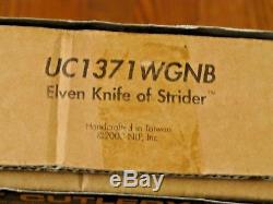 NEW LOTR UC1371WGNB United Cutlery Elven Knife of Strider Lord of the Rings 2003
