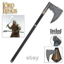 NEW & SEALED Bearded Axe of Gimli United Cutlery UC2628 Lord of the Rings