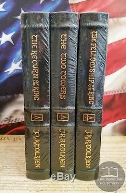 NEW SEALED The Lord of the Rings Trilogy by J. R. R. Tolkien Easton Press Leather