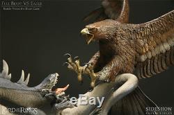 NIB Sideshow Lord of the Rings Battle Above the Black Gate- Fell Beast vs. Eagle