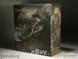 NIB Sideshow Lord of the Rings Battle Above the Black Gate- Fell Beast vs. Eagle