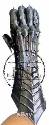 Nazgul Gauntlets Steel Medieval Armor Lord of the rings lotr Nazgul Fantasy Gift