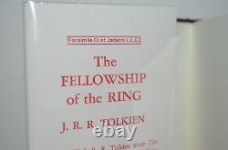 New Edition The Lord of the Rings by J R R Tolkien in Facsimile 1st Edition DJ