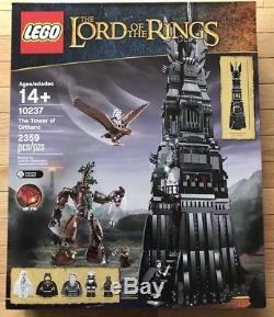New Lego The Lord of the Rings Tower of Orthanc 10237 Saruman Gandalf Retired