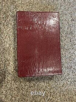 New The Lord Of The Rings Collector Edition Red Faux Leather Sealed Tolkien