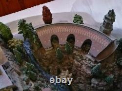 New Weta Lord Of The Rings Rivendell Environment Diorama Lotr @read Carefully@