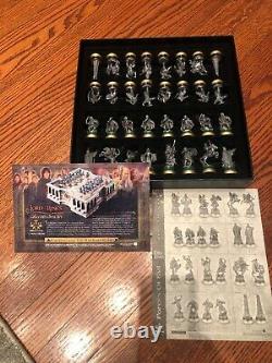 Noble Collection Lord Of The Rings The Return Of The King Chess Character Set