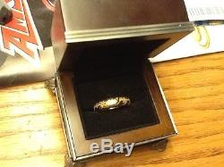 Noble Collection Lord of the Rings 10k Gold One Ring