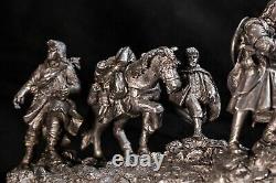 Noble Collection The Lord of The Rings Fellowship Pewter Statue MINT condition