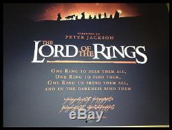 OLLY MOSS The Lord of the Rings VARIANT PRINT SOLD OUT Mondo Alamo The Hobbit