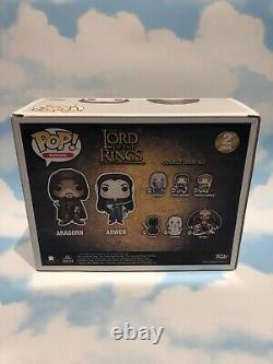 Pop Vinyl Lord Of The Rings Aragorn & Arwen 2017 Summer Convention Exclusive