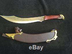 RARE LOTR United Cutlery UC1371 Elven Knife of Strider Lord of the Rings