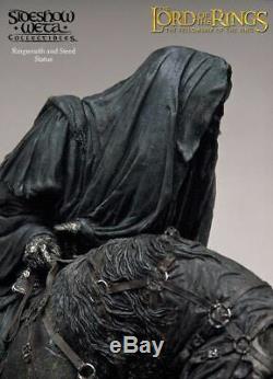 RARE Lord Of the Rings Ringwraith on Steed by Side Show Weta #010 LOTR