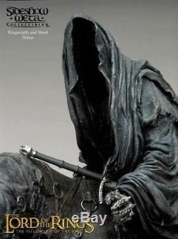 RARE Lord Of the Rings Ringwraith on Steed by Side Show Weta #010 LOTR