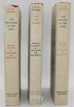 R. R. Tolkien, The Lord of the Rings, True First Edition, all 1955, Impr. 3,2,1