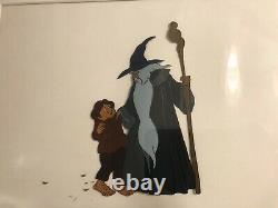 Ralph Bakshi Lord Of The Rings 1978 Production Animation Cel