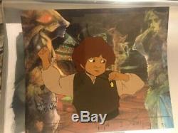Ralph Bakshi Lord of the Rings Original Production Cel Art Frodo with the Ring