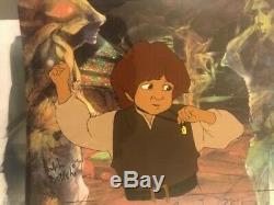 Ralph Bakshi Lord of the Rings Original Production Cel Art Frodo with the Ring