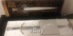 Rare Authentic Lord Of The Rings United Cutlery Sword Of Boromir Uc1400