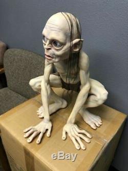 Rare Lord of the Rings Gollum Ring-bearer Side Show Display with Sound