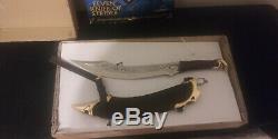 Rare United Cutlery Uc1371 Lord Of The Rings Elven Knife Of Strider