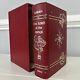 Red Foil Collectors Edition Lord Of The Rings Lotr Book With Map 2nd Edition