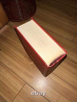 Red collectors edition lord of the rings book 1965 Printing