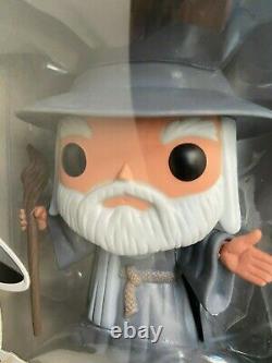 Retired Vaulted Funko Pop Lord of the Rings Hobbit Movie Gandalf #13 Damaged Box