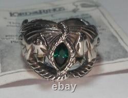 Ring Of Barahir. Aragorn's Ring From Lord Of The Rings. Sterling Silver 925