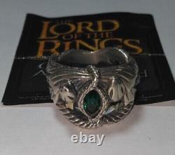 Ring Of Barahir. Aragorn's Ring From Lord Of The Rings. Sterling Silver 925
