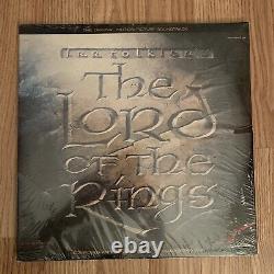 SEALED The Lord Of The Rings 1978 Movie Soundtrack OST Vinyl LOR-1 Tolkien 2 LPs