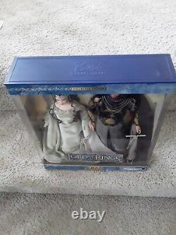 Sealed B3449 Mib Barbie Collectibles Lord Of The Rings Arwen Aragorn 2003 Lotr