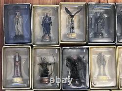Set Of 30 Eaglemoss Lord of the Rings Figures Set Chess Collection LOTR figurine