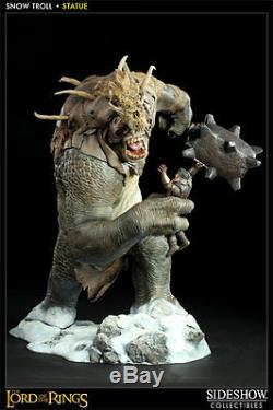 Sideshow Lord Of The Rings, Snow Troll Polystone Statue 47cm