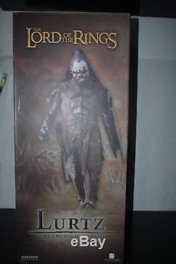 Sideshow Lord Of The Rings Uruk Hai Orc Lurtz Premium Format 1/4 STATUE 720/1250