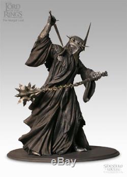 Sideshow Lord of the Rings Morgul Lord Statue Witch King withbrown shipper box