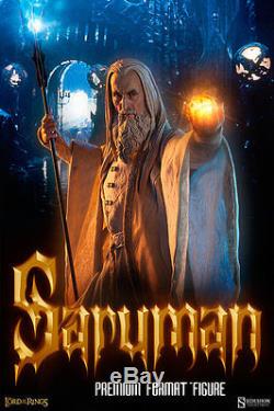 Sideshow LotR SARUMAN Exclusive Figure Statue Lord of the Rings Hobbit Sealed