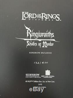 Sideshow The Lord of the Rings Diorama Ringwraith Shades of Mordor Exclusive