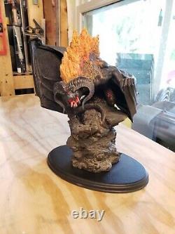 Sideshow Weta Collectibles Lord Of The Rings Balrog Flame Of Udon Statue